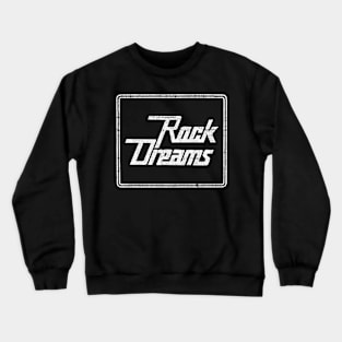 Rock Dreams --- Defunct 80s Record Store Crewneck Sweatshirt